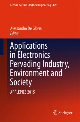 De Gloria | Applications in Electronics Pervading Industry, Environment and Society | E-Book | sack.de