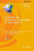 Li |  Computer and Computing Technologies in Agriculture IX | Buch |  Sack Fachmedien