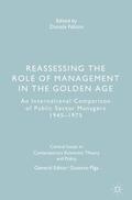 Felisini |  Reassessing the Role of Management in the Golden Age | Buch |  Sack Fachmedien