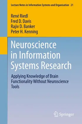 Riedl / Davis / Banker |  Neuroscience in Information Systems Research | Buch |  Sack Fachmedien