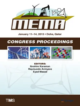 Karaman / Arróyave / Masad |  Proceedings of the TMS Middle East - Mediterranean Materials Congress on Energy and Infrastructure Systems (MEMA 2015) | eBook | Sack Fachmedien