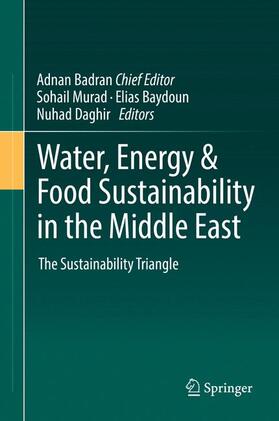 Murad / Daghir / Baydoun | Water, Energy & Food Sustainability in the Middle East | Buch | 978-3-319-48919-3 | sack.de