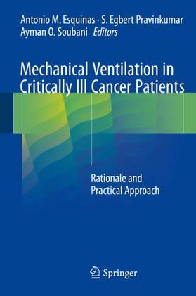 Esquinas / Soubani / Pravinkumar |  Mechanical Ventilation in Critically Ill Cancer Patients | Buch |  Sack Fachmedien