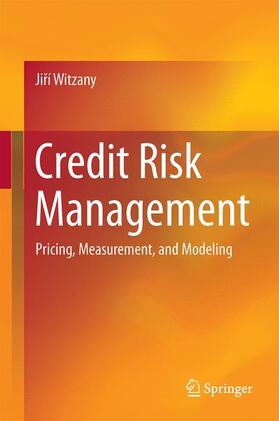 Witzany |  Credit Risk Management | Buch |  Sack Fachmedien