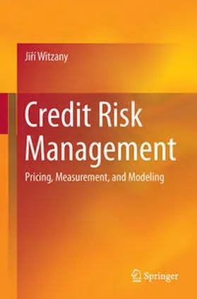 Witzany | Credit Risk Management | E-Book | www.sack.de