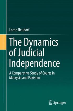 Neudorf | The Dynamics of Judicial Independence | Buch | 978-3-319-49883-6 | sack.de