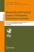Tjoa / Novak / Xu |  Research and Practical Issues of Enterprise Information Systems | Buch |  Sack Fachmedien