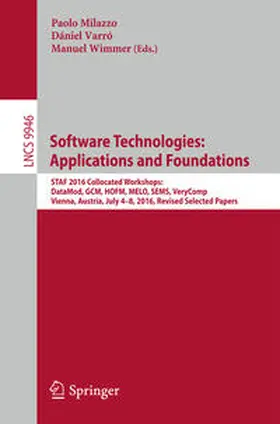 Milazzo / Varró / Wimmer |  Software Technologies: Applications and Foundations | eBook | Sack Fachmedien