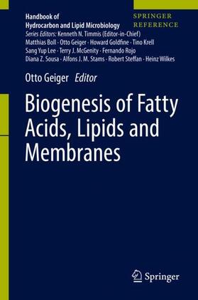 Geiger |  Biogenesis of Fatty Acids, Lipids and Membranes | Buch |  Sack Fachmedien