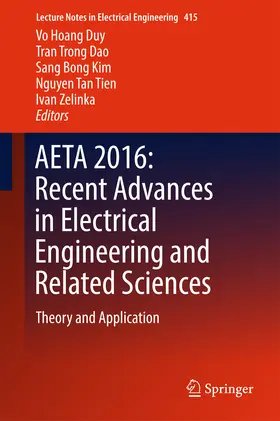 Duy / Dao / Kim |  AETA 2016: Recent Advances in Electrical Engineering and Related Sciences | eBook | Sack Fachmedien
