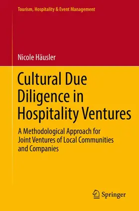 Häusler |  Cultural Due Diligence in Hospitality Ventures | Buch |  Sack Fachmedien