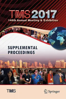 Tms / Minerals | TMS 2017 146th Annual Meeting & Exhibition Supplemental Proceedings | E-Book | www.sack.de