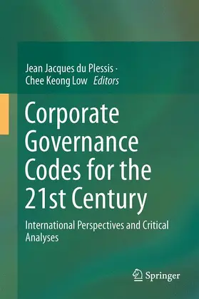 du Plessis / Low |  Corporate Governance Codes for the 21st Century | Buch |  Sack Fachmedien