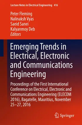 Fleming / Vyas / Sanei |  Emerging Trends in Electrical, Electronic and Communications Engineering | eBook | Sack Fachmedien