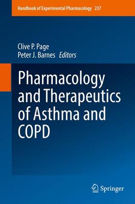 Barnes / Page | Pharmacology and Therapeutics of Asthma and COPD | Buch | 978-3-319-52173-2 | sack.de