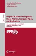Beltrán-Castañón / Famili / Nyström |  Progress in Pattern Recognition, Image Analysis, Computer Vision, and Applications | Buch |  Sack Fachmedien