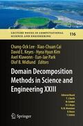 Lee / Cai / Keyes |  Domain Decomposition Methods in Science and Engineering XXIII | Buch |  Sack Fachmedien