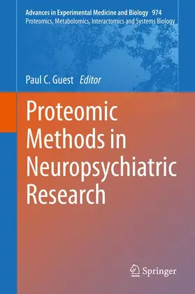 Guest |  Proteomic Methods in Neuropsychiatric Research | Buch |  Sack Fachmedien