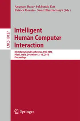 Basu / Das / Horain | Intelligent Human Computer Interaction | E-Book | sack.de