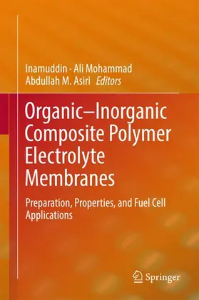 Inamuddin / Asiri / Mohammad |  Organic-Inorganic Composite Polymer Electrolyte Membranes | Buch |  Sack Fachmedien