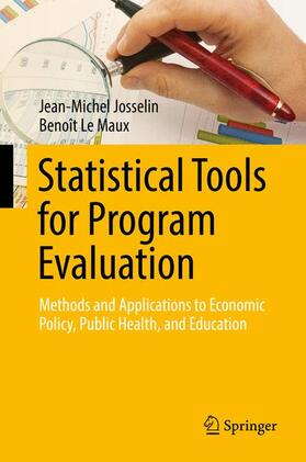 Le Maux / Josselin |  Statistical Tools for Program Evaluation | Buch |  Sack Fachmedien