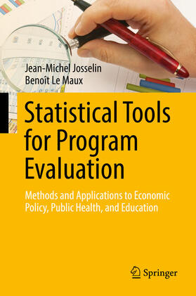 Josselin / Le Maux | Statistical Tools for Program Evaluation | E-Book | sack.de