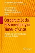 Idowu / Schiopoiu Burlea / Vertigans |  Corporate Social Responsibility in Times of Crisis | Buch |  Sack Fachmedien