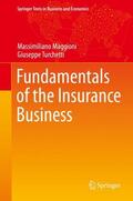 Maggioni / Turchetti |  Fundamentals of the Insurance Business | Buch |  Sack Fachmedien