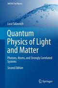 Salasnich |  Quantum Physics of Light and Matter | Buch |  Sack Fachmedien
