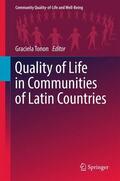 Tonon |  Quality of Life in Communities of Latin Countries | Buch |  Sack Fachmedien