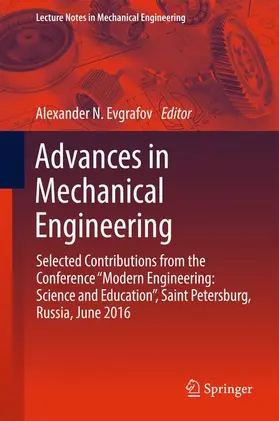 Evgrafov |  Advances in Mechanical Engineering | Buch |  Sack Fachmedien