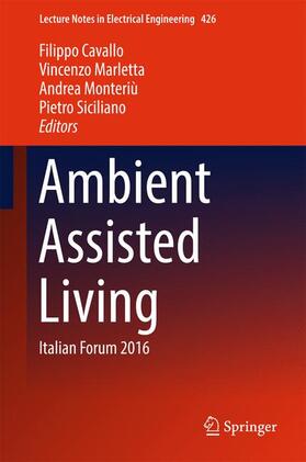 Cavallo / Siciliano / Marletta | Ambient Assisted Living | Buch | 978-3-319-54282-9 | sack.de
