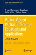 Dacorogna / Marcellini / Ball |  Vector-Valued Partial Differential Equations and Applications | Buch |  Sack Fachmedien
