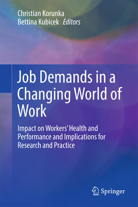 Korunka / Kubicek | Job Demands in a Changing World of Work | E-Book | sack.de