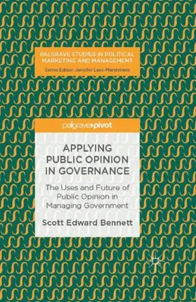 Bennett |  Applying Public Opinion in Governance | Buch |  Sack Fachmedien