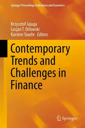 Jajuga / Staehr / Orlowski |  Contemporary Trends and Challenges in Finance | Buch |  Sack Fachmedien