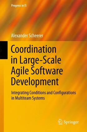 Scheerer | Scheerer, A: Coordination in Large-Scale Agile Software Deve | Buch | 978-3-319-55326-9 | sack.de