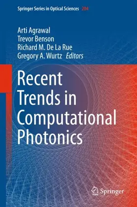 Agrawal / Wurtz / Benson |  Recent Trends in Computational Photonics | Buch |  Sack Fachmedien