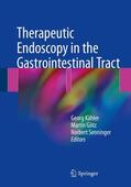 Kähler / Senninger / Götz |  Therapeutic Endoscopy in the Gastrointestinal Tract | Buch |  Sack Fachmedien