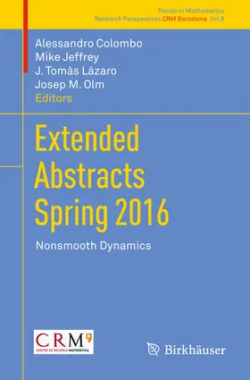 Colombo / Jeffrey / Lázaro | Extended Abstracts Spring 2016 | E-Book | sack.de