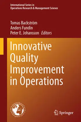 Backström / Fundin / Johansson |  Innovative Quality Improvements in Operations | eBook | Sack Fachmedien