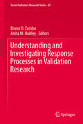 Zumbo / Hubley |  Understanding and Investigating Response Processes in Validation Research | eBook | Sack Fachmedien