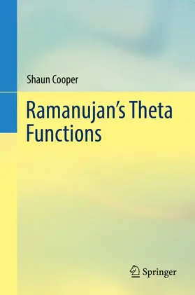 Cooper |  Ramanujan's Theta Functions | Buch |  Sack Fachmedien