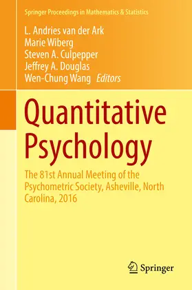 van der Ark / Wiberg / Culpepper | Quantitative Psychology | E-Book | sack.de