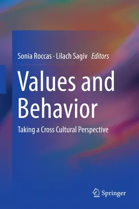 Roccas / Sagiv | Values and Behavior | Buch | 978-3-319-56350-3 | www.sack.de