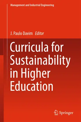 Davim |  Curricula for Sustainability in Higher Education | eBook | Sack Fachmedien