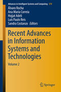 Rocha / Correia / Adeli |  Recent Advances in Information Systems and Technologies | eBook | Sack Fachmedien