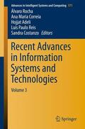 Rocha / Correia / Costanzo |  Recent Advances in Information Systems and Technologies | Buch |  Sack Fachmedien
