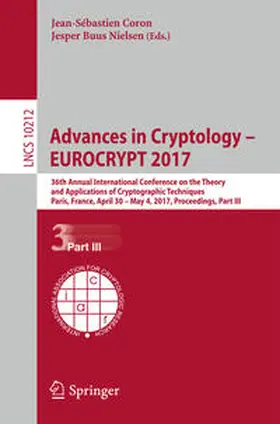 Coron / Nielsen | Advances in Cryptology – EUROCRYPT 2017 | E-Book | sack.de