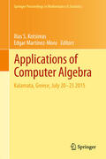 Kotsireas / Martínez-Moro |  Applications of Computer Algebra | eBook | Sack Fachmedien